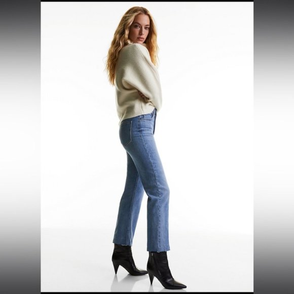 ❗️SOLD❗️Denim Forum Arlo High Rise Jeans Size 29 - Picture 3 of 14